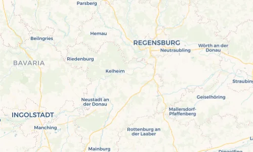Regenradar Vorschaubild - Aktuelle Niederschläge in Saal an der Donau und Umgebung