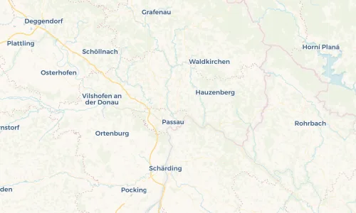 Regenradar Vorschaubild - Aktuelle Niederschläge in Salzweg und Umgebung