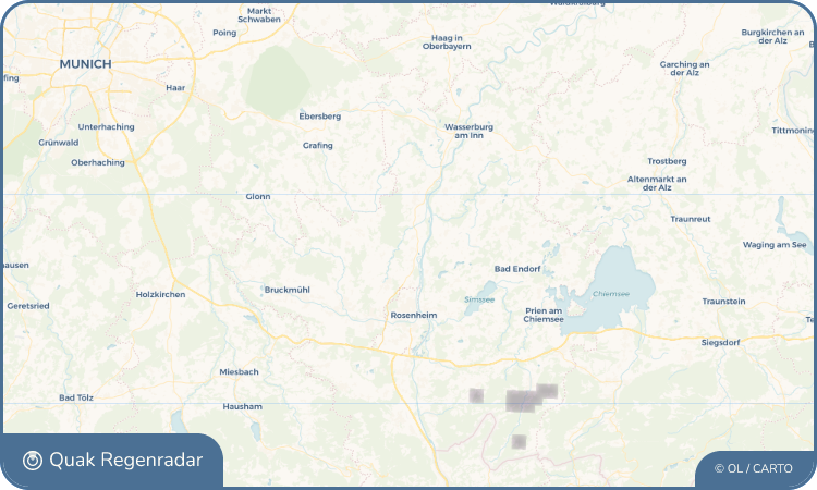 Quak Regenradar-Widget Schechen