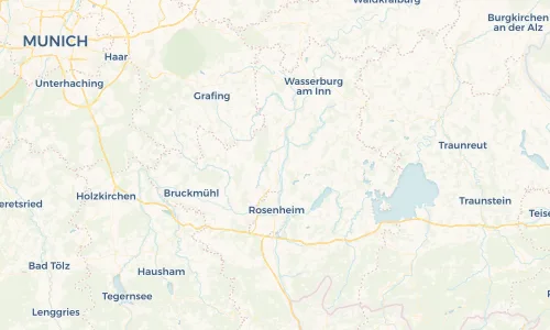 Regenradar Vorschaubild - Aktuelle Niederschläge in Schechen und Umgebung