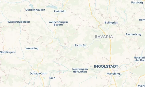 Regenradar Vorschaubild - Aktuelle Niederschläge in Schernfeld und Umgebung