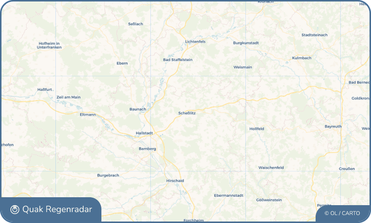 Quak Regenradar-Widget Scheßlitz