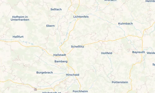 Regenradar Vorschaubild - Aktuelle Niederschläge in Scheßlitz und Umgebung