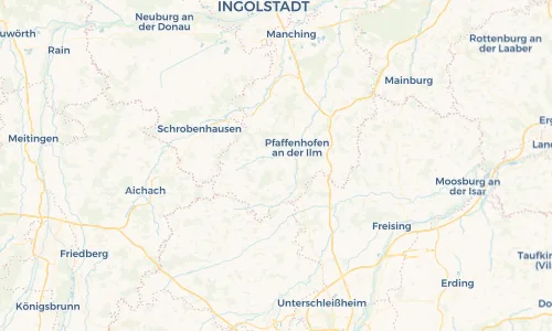 Regenradar Vorschaubild - Aktuelle Niederschläge in Scheyern und Umgebung
