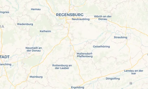 Regenradar Vorschaubild - Aktuelle Niederschläge in Schierling und Umgebung