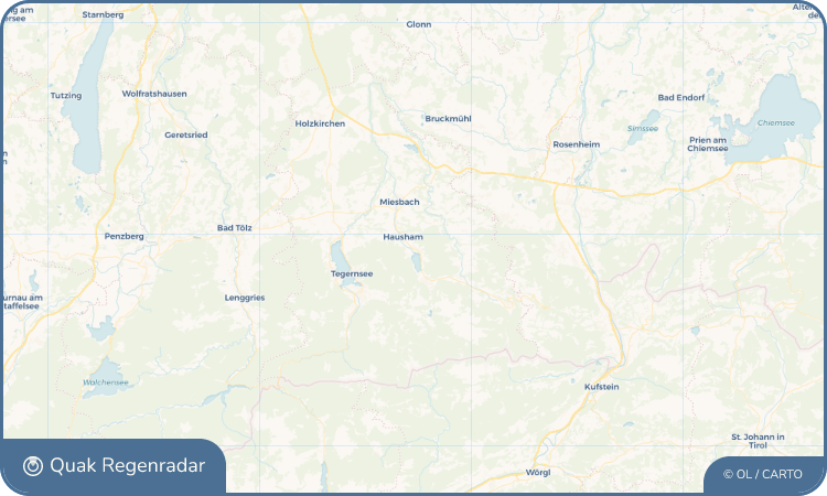 Regenradar-Widget für Schliersee