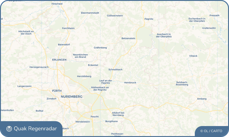 Quak Regenradar-Widget Schnaittach
