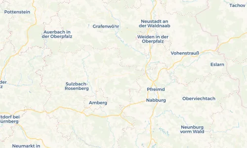 Regenradar Vorschaubild - Aktuelle Niederschläge in Schnaittenbach und Umgebung