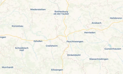 Regenradar Vorschaubild - Aktuelle Niederschläge in Schnelldorf und Umgebung