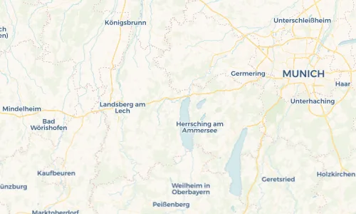 Regenradar Vorschaubild - Aktuelle Niederschläge in Schondorf am Ammersee und Umgebung