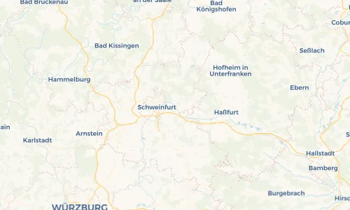 Regenradar Vorschaubild - Aktuelle Niederschläge in Schonungen und Umgebung