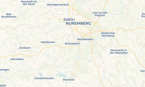 Regenradar Vorschaubild - Aktuelle Niederschläge in Schwabach und Umgebung