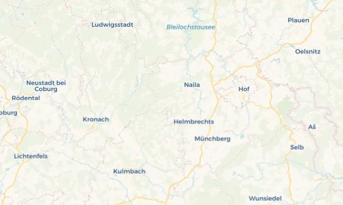 Regenradar Vorschaubild - Aktuelle Niederschläge in Schwarzenbach am Wald und Umgebung