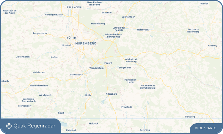 Quak Regenradar-Widget Schwarzenbruck