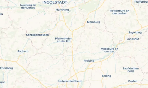 Regenradar Vorschaubild - Aktuelle Niederschläge in Schweitenkirchen und Umgebung