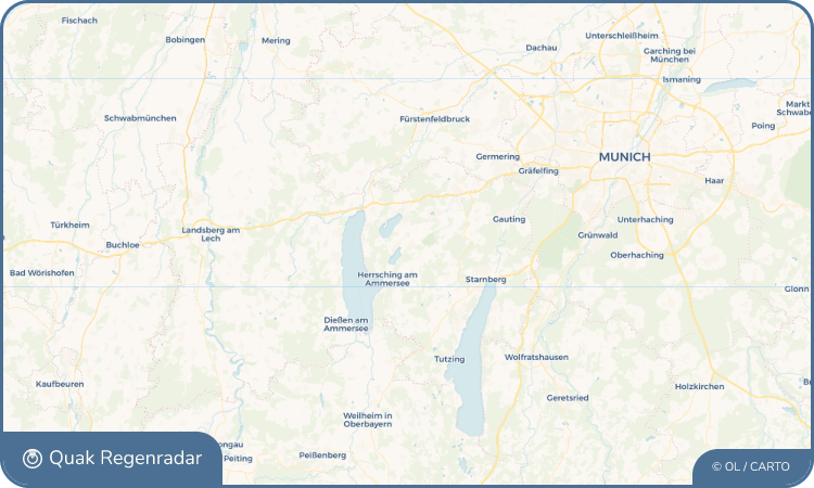 Quak Regenradar-Widget Seefeld