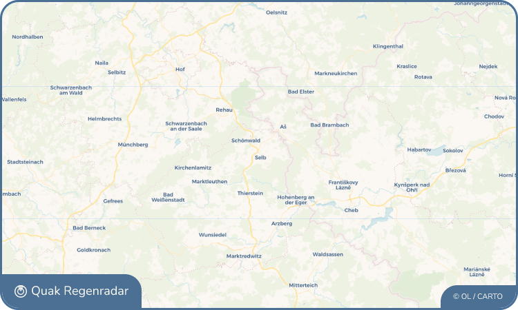 Quak Regenradar-Widget Selb