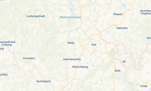 Regenradar Vorschaubild - Aktuelle Niederschläge in Selbitz und Umgebung