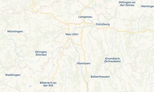 Regenradar Vorschaubild - Aktuelle Niederschläge in Senden und Umgebung