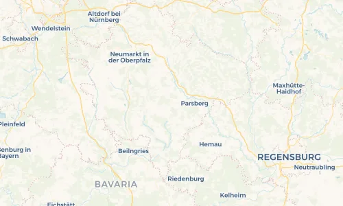 Regenradar Vorschaubild - Aktuelle Niederschläge in Seubersdorf in der Oberpfalz und Umgebung