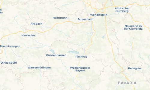 Regenradar Vorschaubild - Aktuelle Niederschläge in Spalt und Umgebung