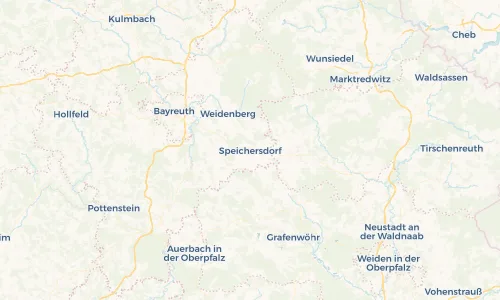 Regenradar Vorschaubild - Aktuelle Niederschläge in Speichersdorf und Umgebung