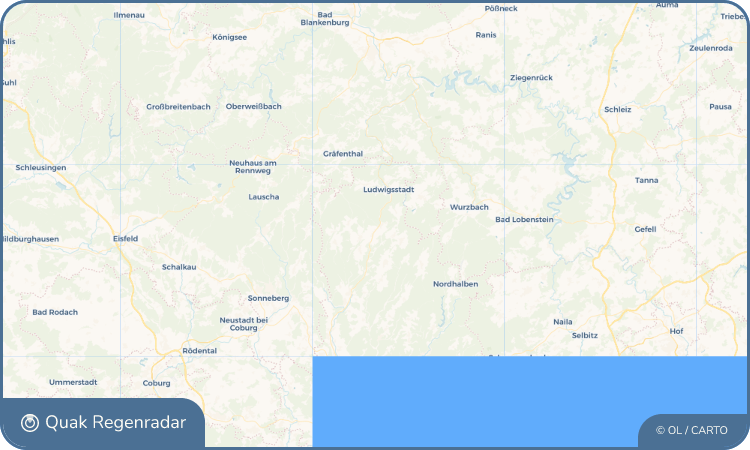 Quak Regenradar-Widget Steinbach am Wald