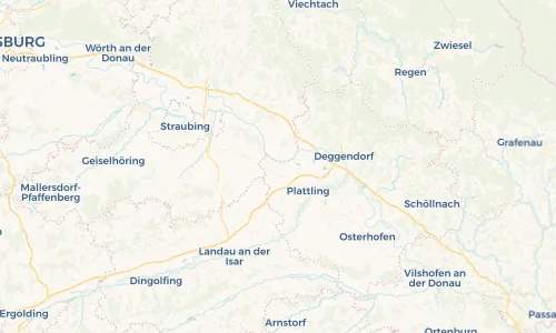 Regenradar Vorschaubild - Aktuelle Niederschläge in Stephansposching und Umgebung