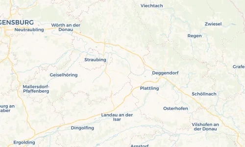 Regenradar Vorschaubild - Aktuelle Niederschläge in Straßkirchen und Umgebung