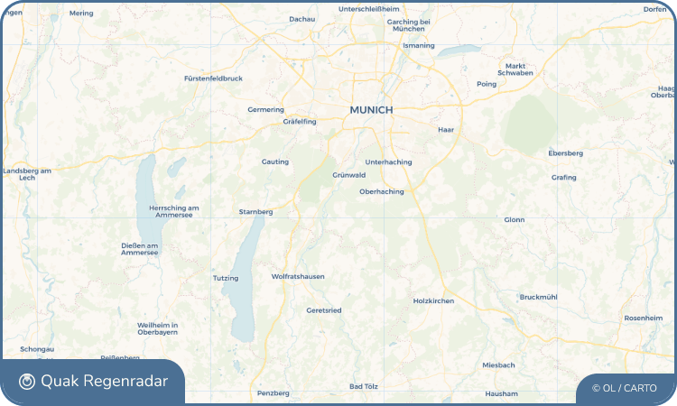Regenradar-Widget für Straßlach