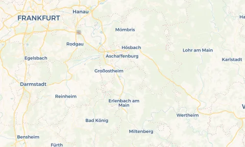 Regenradar Vorschaubild - Aktuelle Niederschläge in Sulzbach am Main und Umgebung