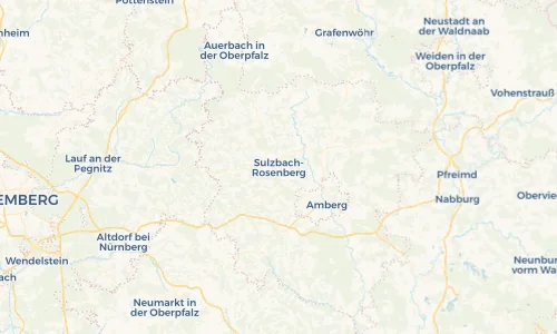 Regenradar Vorschaubild - Aktuelle Niederschläge in Sulzbach-Rosenberg und Umgebung