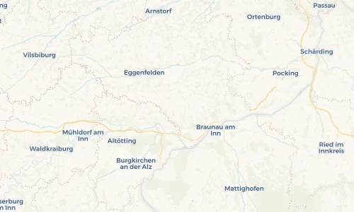 Regenradar Vorschaubild - Aktuelle Niederschläge in Tann und Umgebung