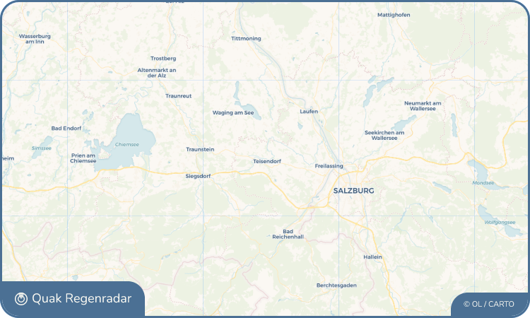 Quak Regenradar-Widget Teisendorf