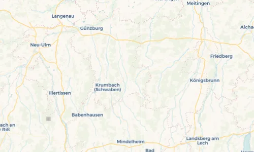 Regenradar Vorschaubild - Aktuelle Niederschläge in Thannhausen und Umgebung
