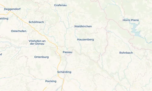 Regenradar Vorschaubild - Aktuelle Niederschläge in Thyrnau und Umgebung