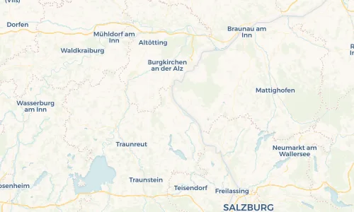 Regenradar Vorschaubild - Aktuelle Niederschläge in Tittmoning und Umgebung
