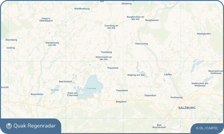 Quak Regenradar-Widget Traunreut