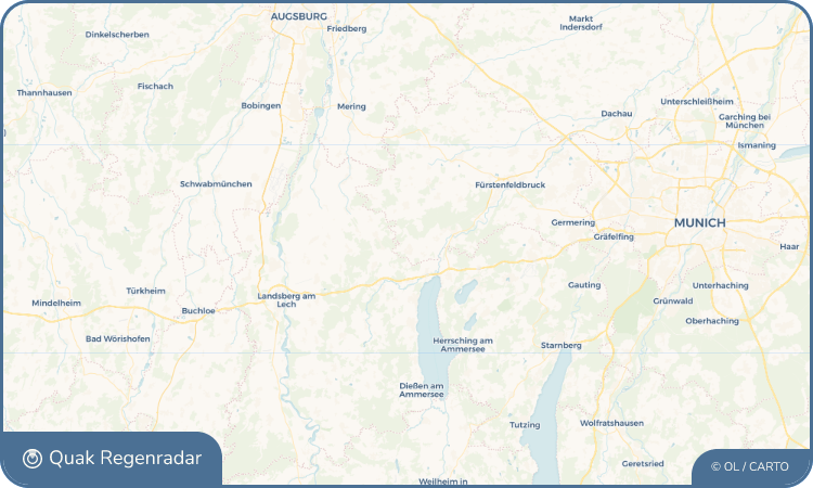 Quak Regenradar-Widget Türkenfeld