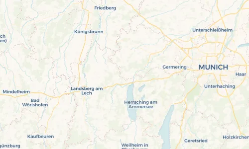 Regenradar Vorschaubild - Aktuelle Niederschläge in Türkenfeld und Umgebung
