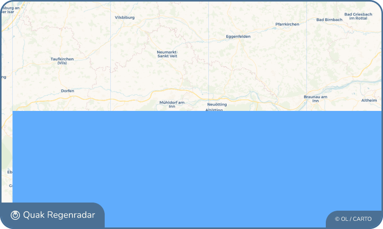 Quak Regenradar-Widget Tüßling