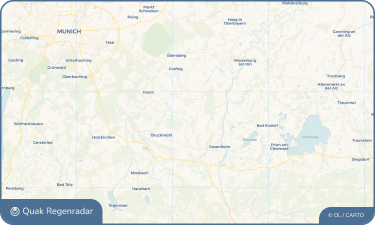 Quak Regenradar-Widget Tuntenhausen