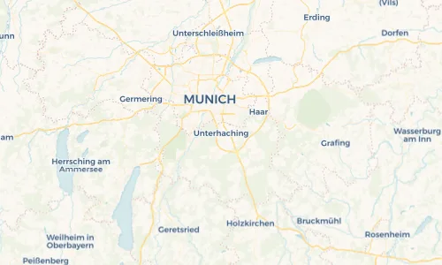 Regenradar Vorschaubild - Aktuelle Niederschläge in Unterhaching und Umgebung