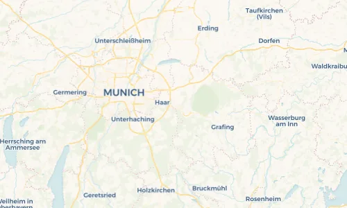 Regenradar Vorschaubild - Aktuelle Niederschläge in Vaterstetten und Umgebung