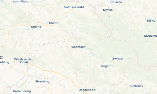 Regenradar Vorschaubild - Aktuelle Niederschläge in Viechtach und Umgebung