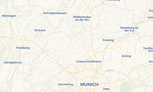 Regenradar Vorschaubild - Aktuelle Niederschläge in Vierkirchen und Umgebung