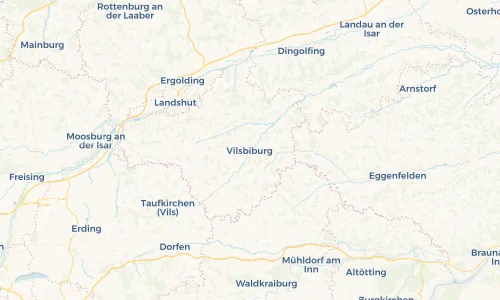 Regenradar Vorschaubild - Aktuelle Niederschläge in Vilsbiburg und Umgebung
