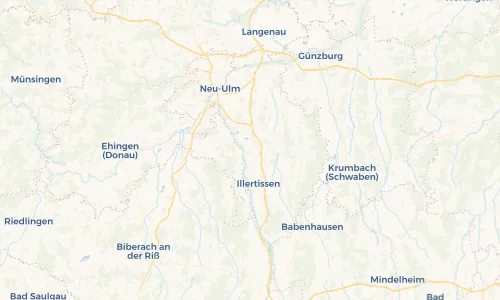 Regenradar Vorschaubild - Aktuelle Niederschläge in Vöhringen und Umgebung