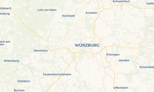 Regenradar Vorschaubild - Aktuelle Niederschläge in Waldbüttelbrunn und Umgebung