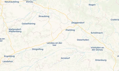 Regenradar Vorschaubild - Aktuelle Niederschläge in Wallersdorf und Umgebung